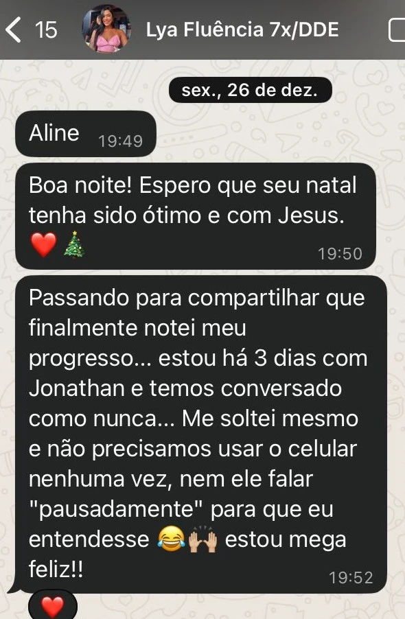 Depoimento Lya
